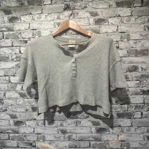 EUC Offline by Aerie Oversized Cropped T-Shirt Women's Size XS